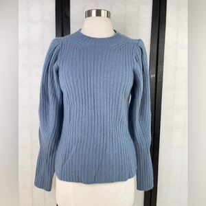 Elie Tahari Light blue cashmere sweater S